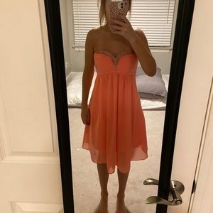 Coral Formal Dress